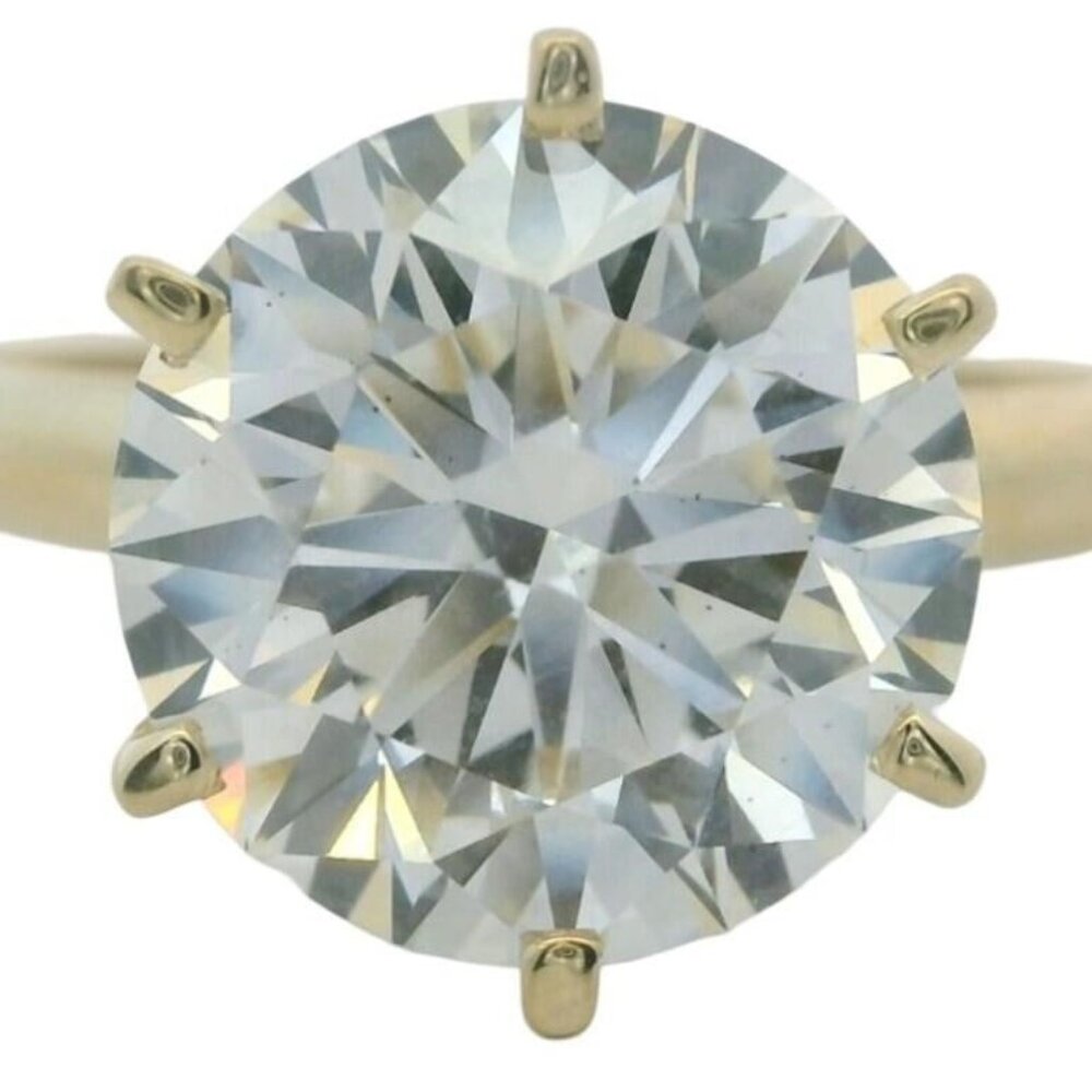 3.84 carat diamond ring